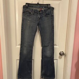 Guess Dark Blue Boot Cut Women's Jeans